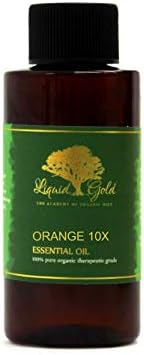 2,2 мл Премиум портокалова 10x есенцијално масло течно злато чиста органска природна ароматерапија