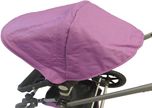 Purple Sun Shade Conopy Hood Cover чадор со жици за Bugaboo Cameleon 1, 2, 3, и жаби за бебешки деца за деца