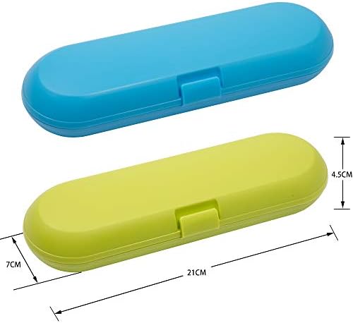 Пластична пластична електрична четка за заби за патувања за заби за орално-Б Про серија, 2 пакувања