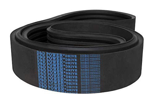 D&D PowerDrive ORB-19-7633B50/04 Banded V Belt, 53 Должина, ширина од 0,62
