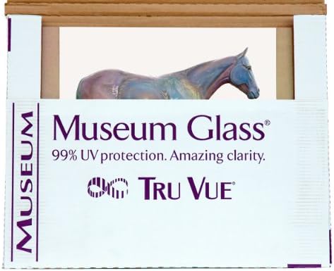 18 x 24 Тру Ву Музеј стакло, 12 листови, 36,0 квадратни метри. Архивски ден застаклување, UV Pro не-сјајна површина, анти-рефлексивна