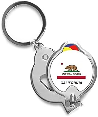 Американско државно знаме контура во калифорниски клиперс за нокти, остриот секач за нокти од не'рѓосувачки челик