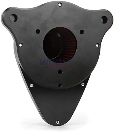 Среќен мотор Твртен црн FLTR Air Enteres одговара за Harley Special Flhrxs Air Filter Roadking FLHR 08-16, Air Filter Softail Deluxe