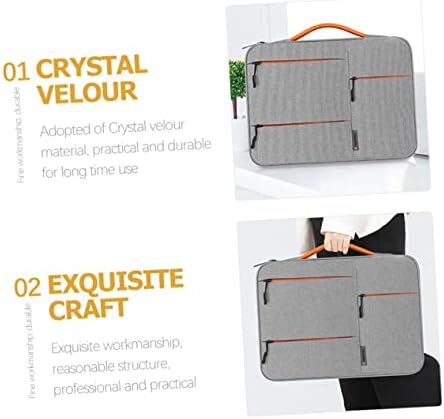 Mobestech Travel Laptop Electronic отпорни жени покритие торба за торбички, преносен додаток за складирање на подароци - ракав за ракави,