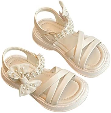 Девојки сандали отворени пети мрежи за дизајн сандали рамни сандали летни фустани чевли за мали чевли за подот
