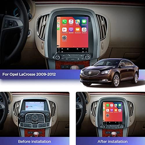 Гојохо За Бјуик Лакрос Радио 2009-2013 Автомобил Стерео 2GB 32GB со 9.7 IPS Екран На Допир Безжичен Carplay Android Auto Bluetooth Главна Единица Вградена DSP GPS Навигација Со Бесплатна Резер