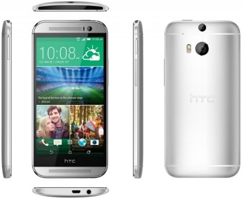 HTC Еден M8 32GB Отклучен GSM 4G LTE Четири-Јадрен Паметен Телефон-Глацијално Сребро