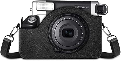 Fintie Заштитен Случај Компатибилен Со Fujifilm Instax Широк 300 Инстант Филм Камера &засилувач; Паричник Фото Албум за 3, 5x4, 5 Инчен