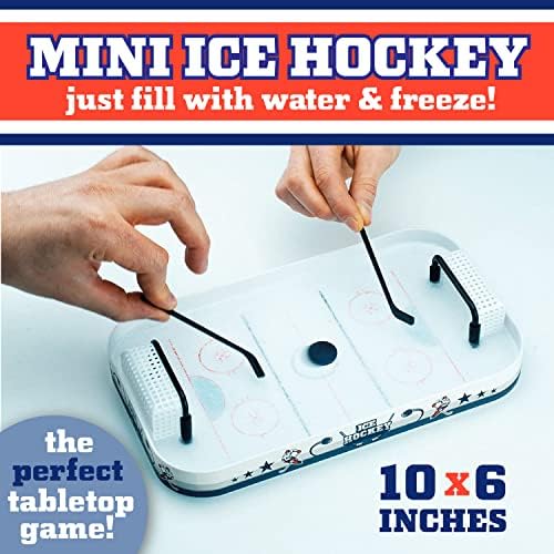 Паладон минијатурна игра со хокеј на мраз - Додадете вода и замрзнете го лизгалиштето
