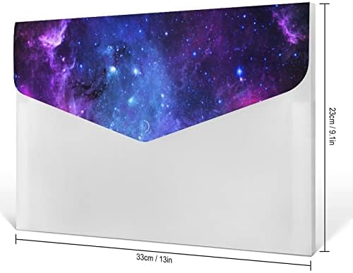 Виолетова Ѕвезденото Небо Проширување На Папката Со Датотеки Џеб Слатки Отпечатоци Папки За Поднесување Што Може Да Се Прошират Хармоника