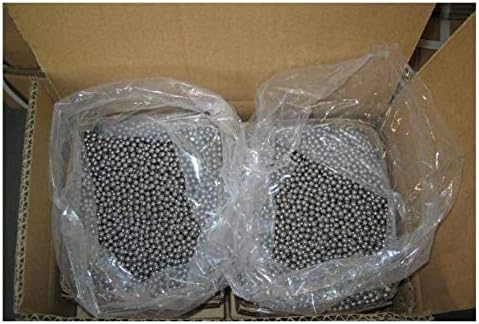 Syzhiwujia Steel Ball Steel Steel, челични топки, разни типови челични топки, 500 грам.-4,5 мм топка за лежишта