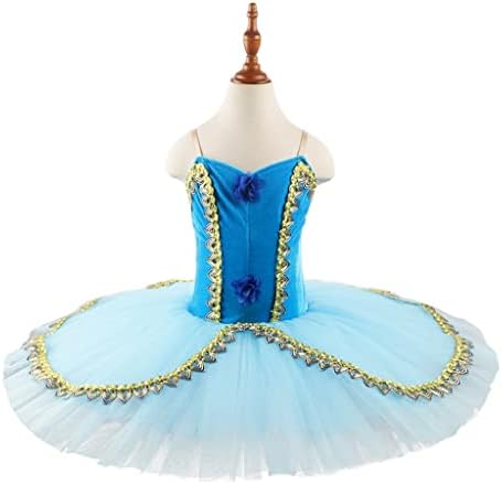 DSHDB класичен балет за палачинки за возрасни палачинка костум за возрасни за перформанси на возрасни Туту балерина фустан девојка
