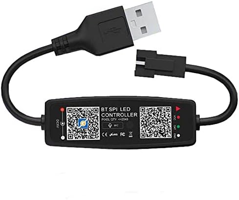 5V USB LED контролер Bluetooth Music за SK6812 WS2811 WS2812 Pixel LED лента за светло светло Апликација 24/28keys далечински управувач