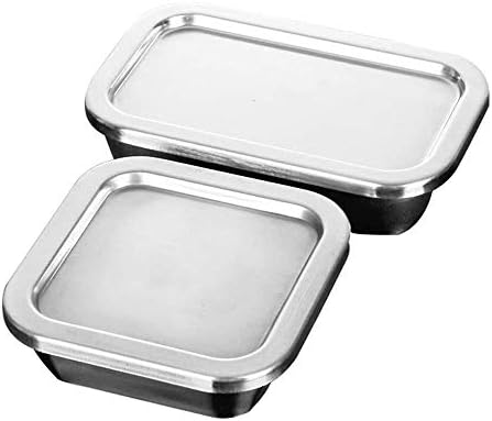 Реми Бенто кутија за ручек од не'рѓосувачки челик; Кутија за ужина; Единечен слој, со капак, примерок кутија, кутија за храна за возрасни