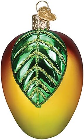 Божиќни украси од стариот свет манго стакло разнесени украси за елка