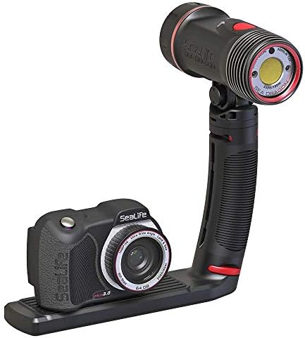 Sealife Micro 3.0 Pro 3000 Подводна камера и светло поставено за фотографија и видео, лесно поставување, безжичен трансфер, вклучува
