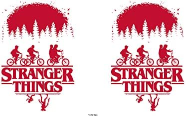 Netflix Stranger Things Simple постер 17 мл шише од не'рѓосувачки челик, повеќебојно