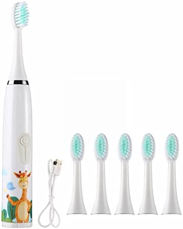 Креативно миење на детска електрична четка за заби преносно полнење мека коса цртана четка за заби цела уста за заби