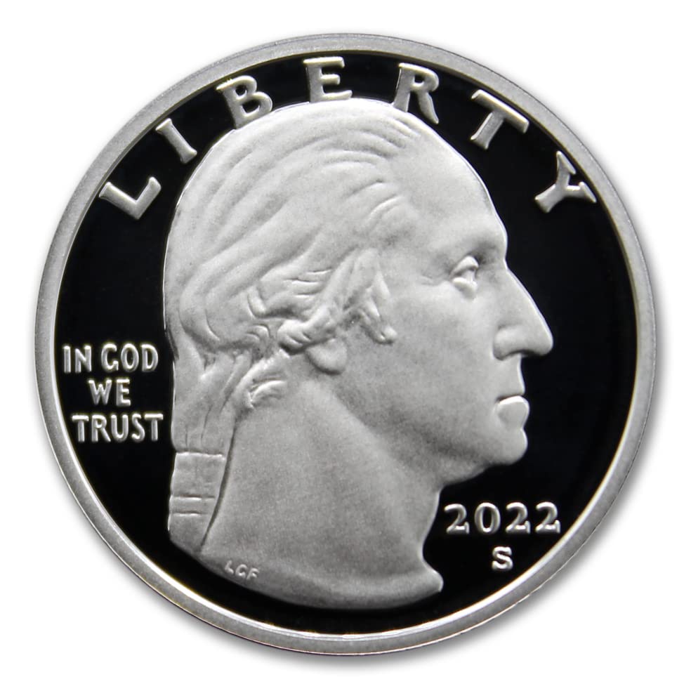 2022 Сет На Ограничено Издание Американски Жени Сребрен Доказ Квартални Монети со Сертификат За Автентичност 25с Доказ За Продавачот