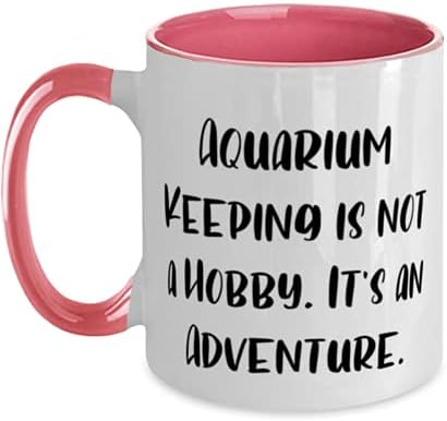 Уникатно чување на аквариум, чувањето на аквариумот не е хоби. Тоа е авантура, роденден на замотани од пријатели