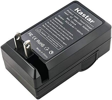 Kastar AC Wall Battery Charger Replacement for JVC BN-VG107 BN-VG107AC BN-VG107E BN-VG107EU BN-VG107U BN-VG107US BN-VG107USM BN-VG108 BN-VG108AC