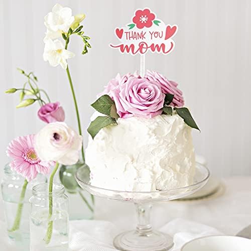 Денот на мајката на забавата на мајката со тематска торта за торта декор за пециво украси за забава за роденден