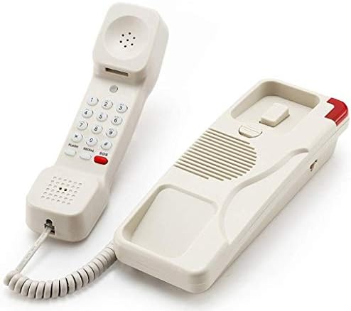 Телефонски телефон UXZDX, ретро фиксна линија во западен стил, со дигитално складирање, монтиран wallид, функција за намалување на бучавата за