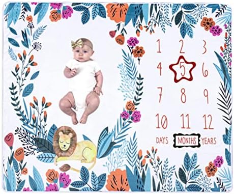Месечен лав календар на Кисангел Прекрасна фотографија Фланел за животни, мек подарок Божиќ Свадл претставува новороденче или