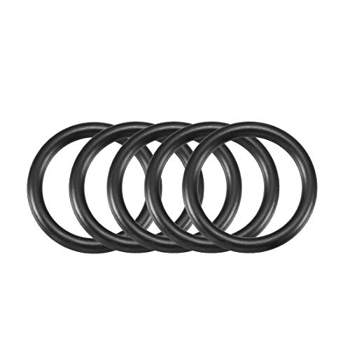 Uxcell нитрилна гума O-прстени 20,6 mm OD 15,8 mm ID 2,4 mm ширина, метрички запечатување заптивка, пакет од 30