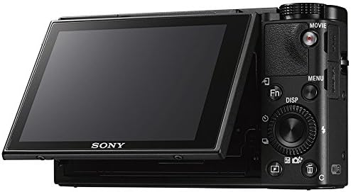 Sony Cyber-Shot DSC-RX100 V 20.1 MP дигитална сè уште камера со 3 OLED, флип екран, WiFi и 1 сензор DSCRX100M5/B