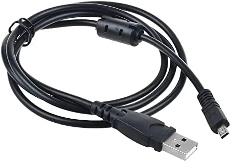 Компатибилен со SupplySource Компатибилен 3,3FT USB Data Cable Замена за Panasonic Lumix DMC-TS5/D DMC-FT5/D LS6 FX10 камера