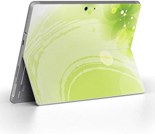 Декларална покривка на igsticker за Microsoft Surface Go/Go 2 Ултра тенки заштитнички налепници на телото 002146 Цветно брашно зелено