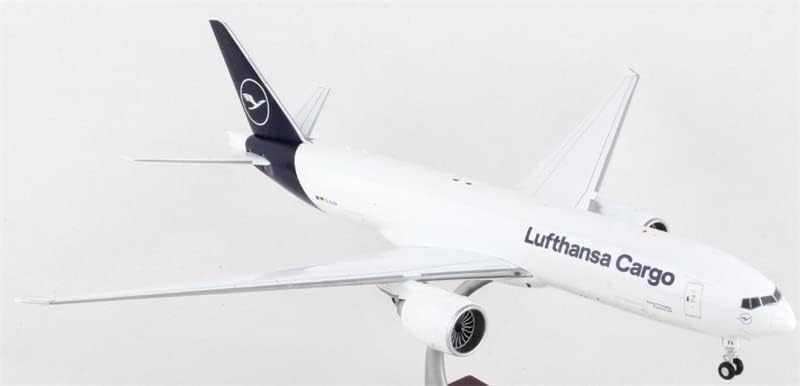 Beminijets Lufthansa товар за Boeing B777-200LRF D-ALFA 1: 200 Diecast Aircraft претходно изграден модел