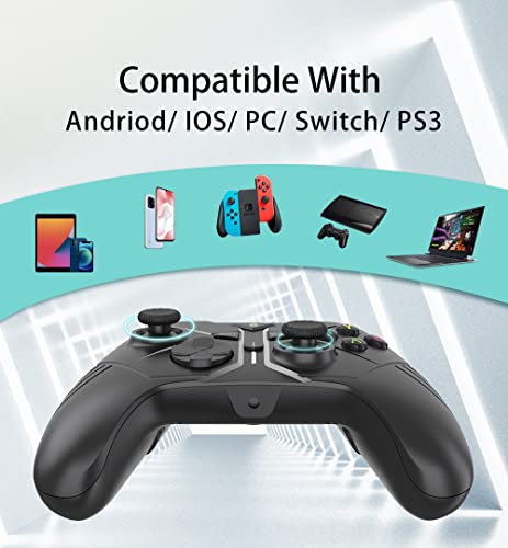 Frigedaeg PS3 Контролер, Безжични Игри Контролер ЗА PS3/Прекинувач/КОМПЈУТЕР/Android/IOS,Двојна Вибрира Приклучок и Играат Gamestick ,Bluetooth