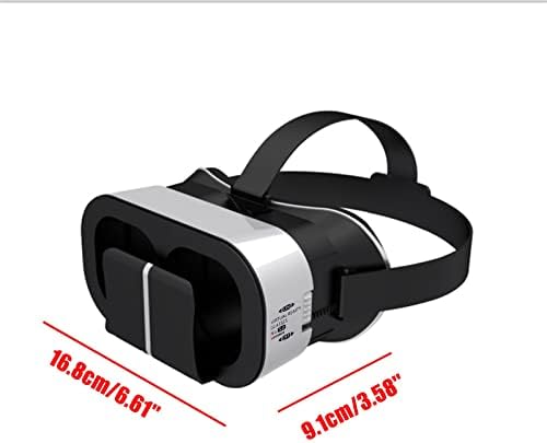 Киопертар Вр 3Д Очила ЗА Виртуелна Реалност За Мобилни Телефони Со Очила Погодни За Филмови Со Далечински Управувач Затворен