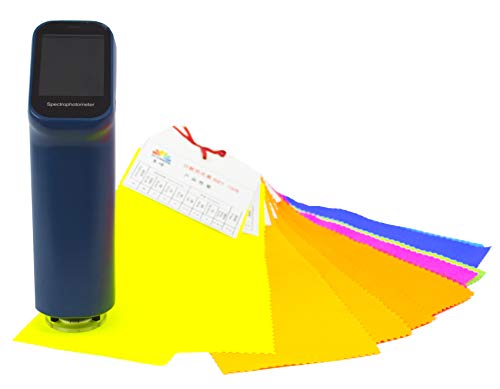 Спектрален Колориметар Тестер За Мерач На Боја со 4мм 8мм Преклопни Решетки Стабилно Мерење На Вградената Камера