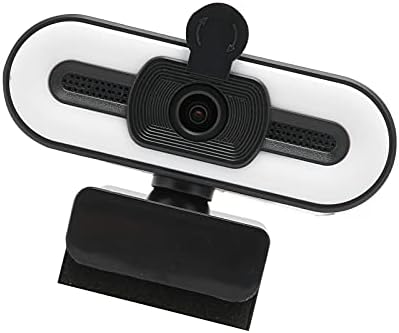 753 HD 1080p Веб Камера, USB 30FPS LED Светло Веб Камера Со Микрофон, Лаптоп Десктоп Висока Резолуција Веб Камера За Пренос Во Живо