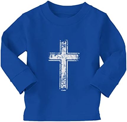 Потресен крст - Исус католичко христијанско новороденче/маица со маичка со маички од памук
