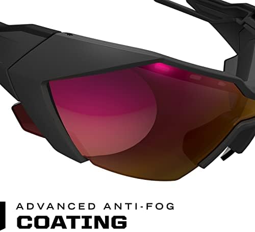 Носење на механикс: Визија Тип-Е безбедносни очила со напредна анти-магла, отпорна на гребење, црна полу-врамена заштитна очила,