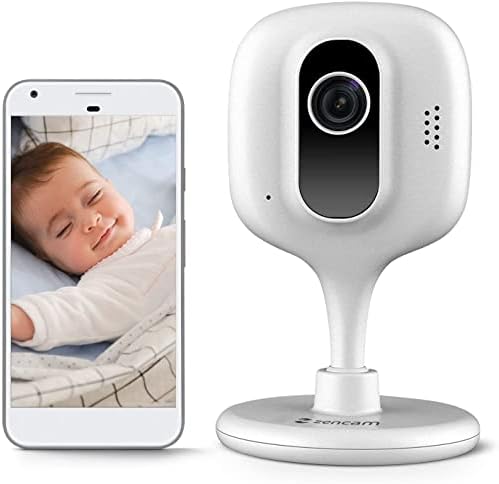 Zencam 1080p WiFi камера, безбедносна безжична IP камера, двонасочна муабет, ноќна визија за дома, канцеларија, бебе, миленичиња