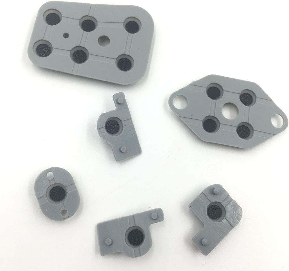 Копче за силиконски спроводливи гумени влошки за Nintendo 64 N64 Дел за поправка на конзолата