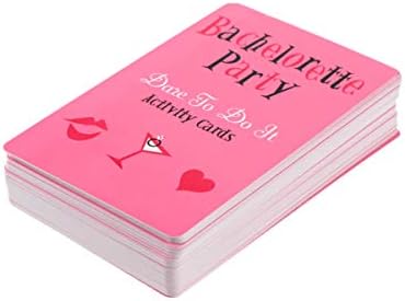 Bestoyard Cards 2 Pack 52 Bachelorette Bachelorette Dare Game Prop Game Party Games, пиење, свадбени свадбени картички
