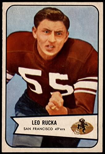 1954 Bowman 18 Leo Rucka San Francisco 49ers Ex/Mt 49ers Rice