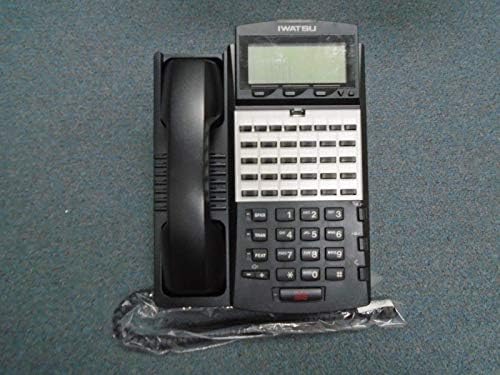 Ивацу Адикс IX-12IPKTD-Е 104290 24 Копче За Клучеви IP VOIP Дисплеј Телефон Црна А