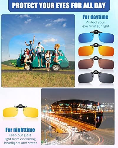 5 Пара Поларизирани Очила За Сонце Без Обрач Превртете Ги Очилата За Возење Против Отсјај