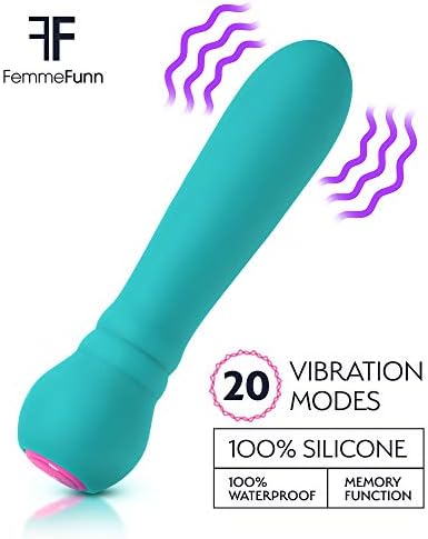 Нов Femme Funn Ultra Bullet Vibrator - 20 моќни режими USB за полнење и шепот тив вибратори за масажери за жени за жени