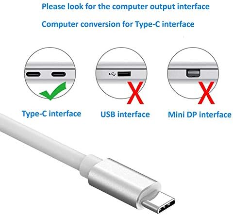 HGVVNM USB Тип C 3.1 До HDMI-Компатибилен USB 3.0 Dock Hub 3 во 1 USB C Адаптер 4K Видео Pd Полнење Конвертор