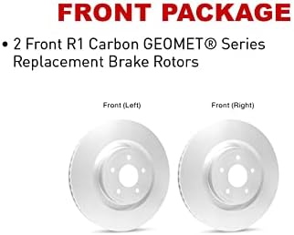 R1 концепти Предниот дел на задниот дел на сопирачката ротори | Ротори на сопирачките | Диск на сопирачката | одговара на 2011-2011 SAAB 44809