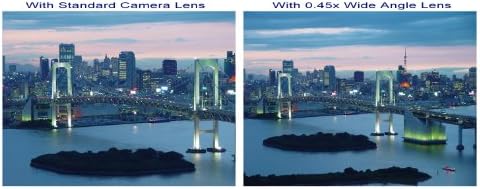 0,45 x Широкоаголен Објектив За Samsung SMARTCAM HD Pro + Крпа За Чистење Микро-Влакна