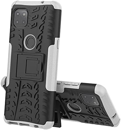 Заштита на заштитната кутија за телефонски куќиште компатибилен со Moto G 5G, TPU + компјутерски браник хибриден воен степен солиден случај, отпорен